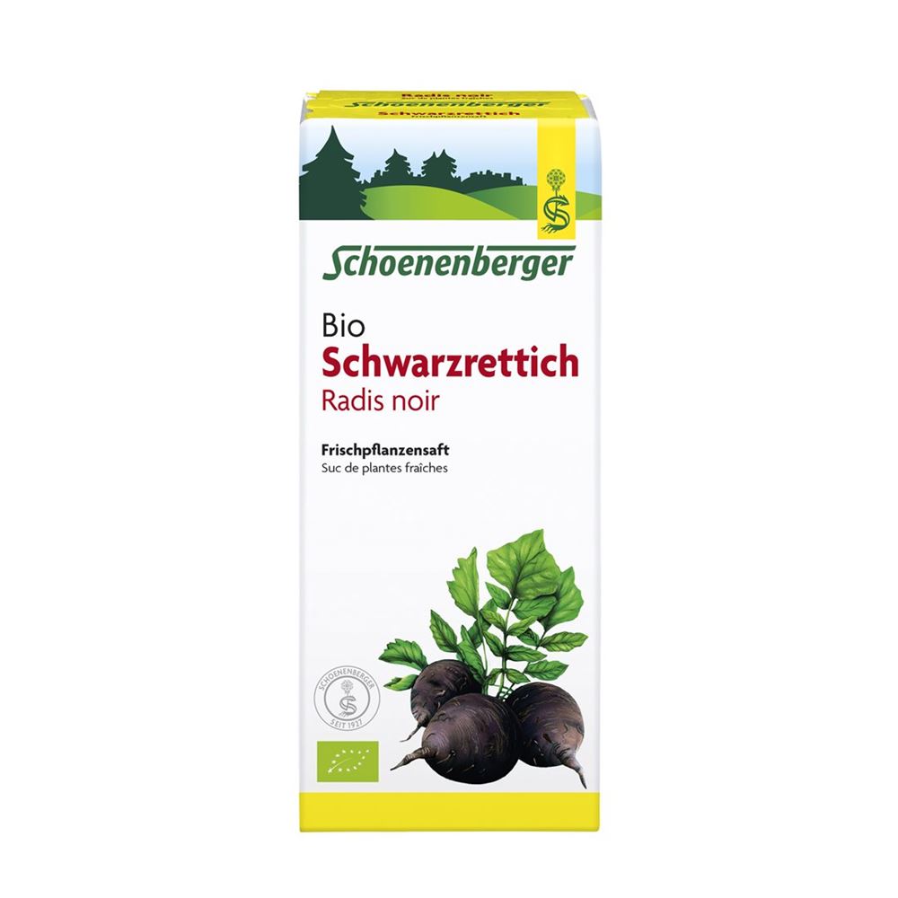 SCHOENENBERGER Schwarzrettich Frischpflanzensaft, Hauptbild