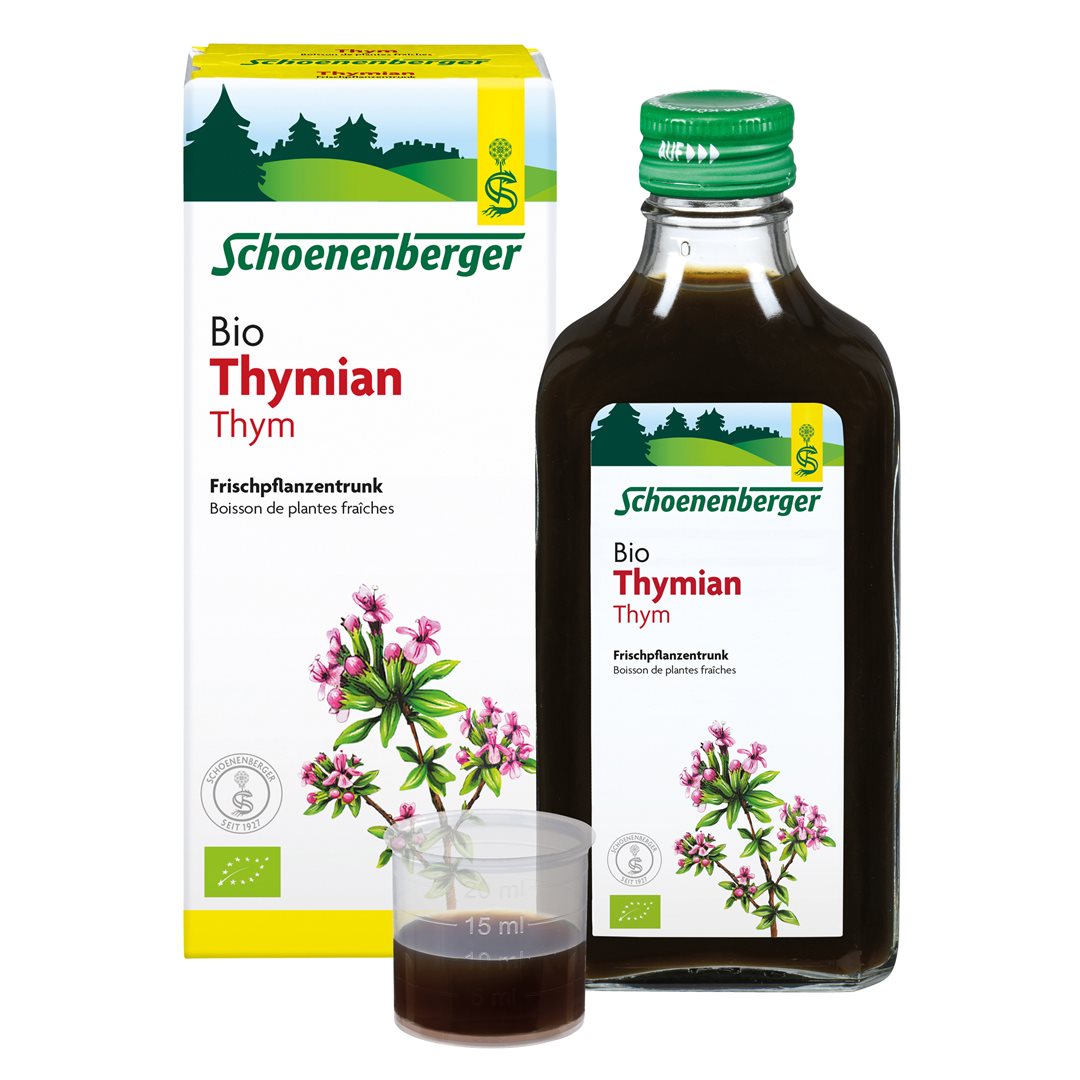 SCHOENENBERGER Thym boisson de plantes fraîches