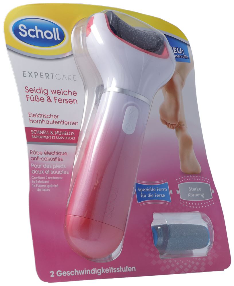 SCHOLL ExpertCare râpe électrique anti-callosités