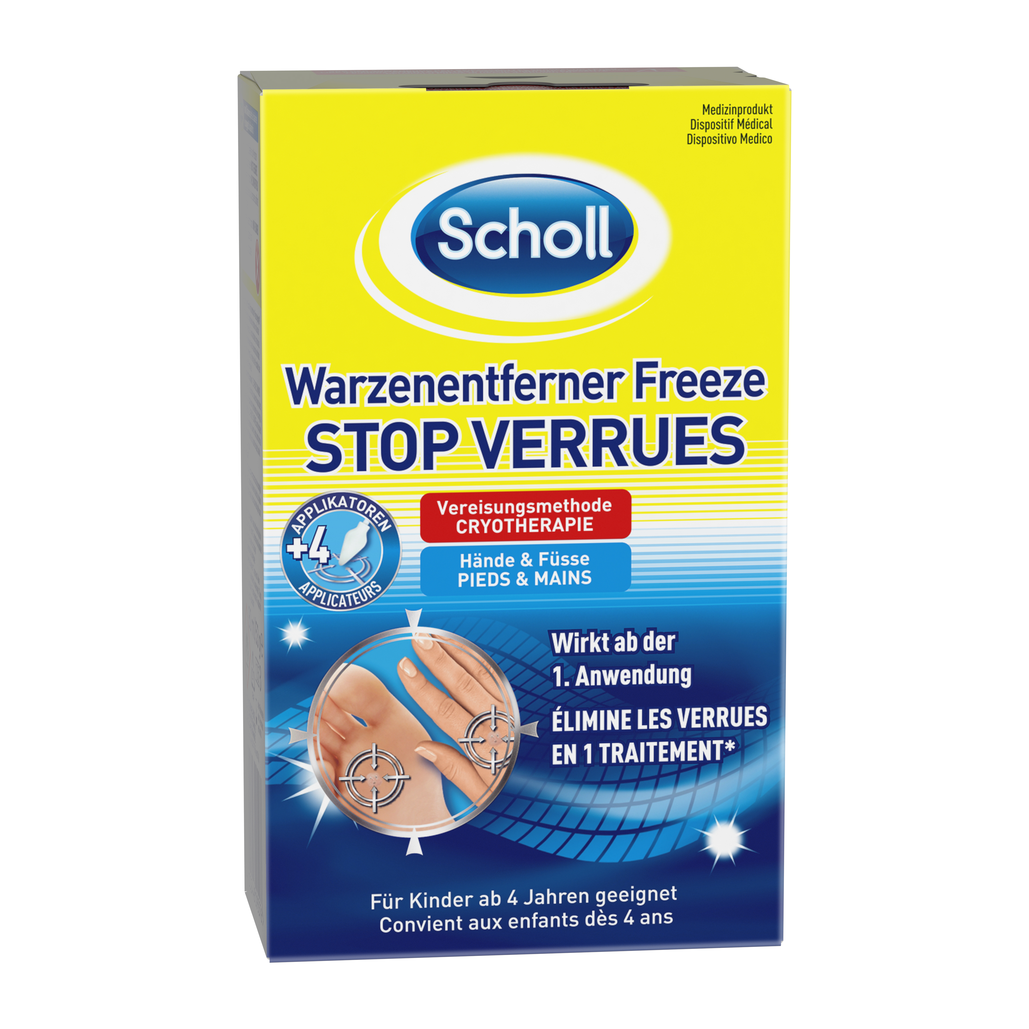 SCHOLL Freeze Traitement cryogénique contre les verrues