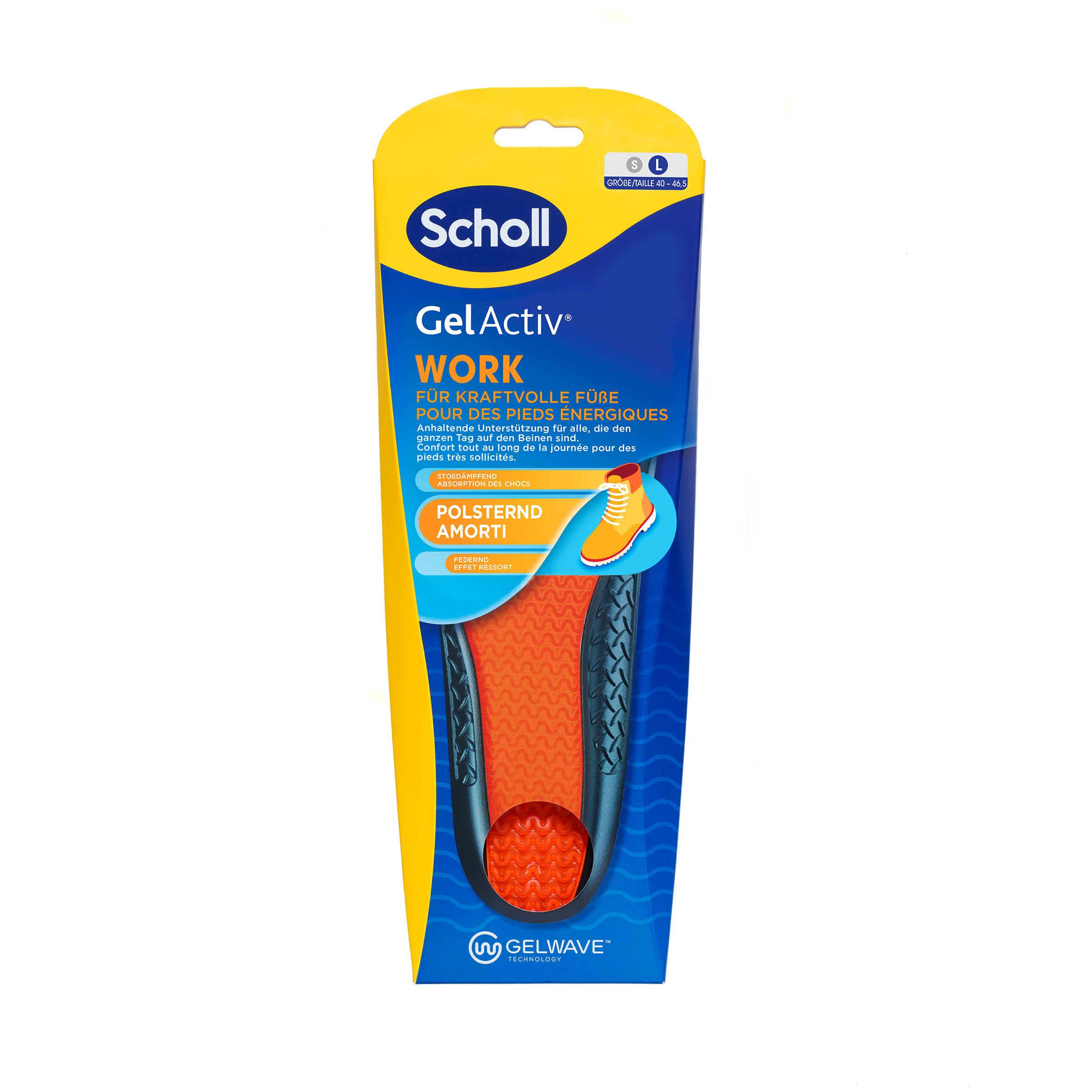 SCHOLL GelActiv Work & Boot semelles