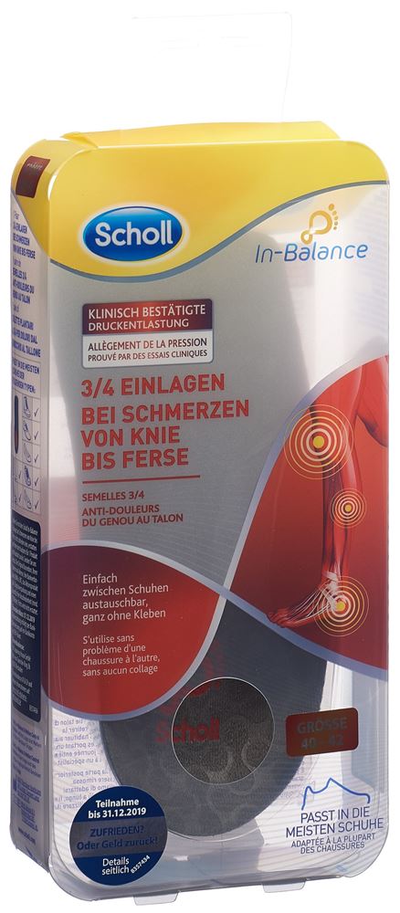 SCHOLL In-Balance 3/4 semelles, image principale