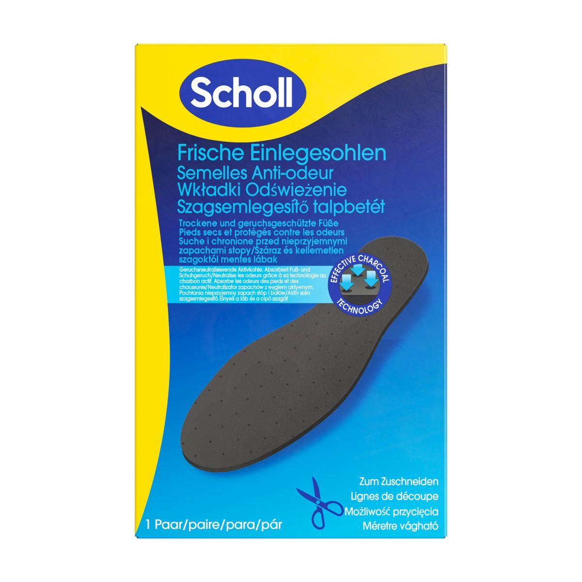 SCHOLL Odour Buster semelles