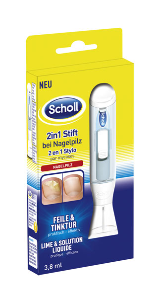 SCHOLL stylo 2en1 mycoses