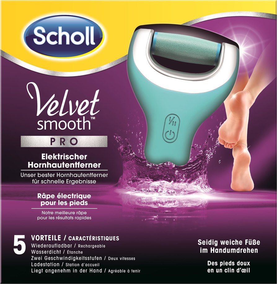 SCHOLL Velvet Smooth Pro Hornhautentferner, Hauptbild