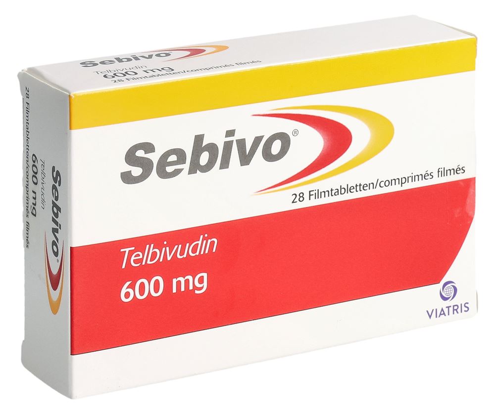 SEBIVO Filmtabl 600 mg Blist 28 Stk, Hauptbild