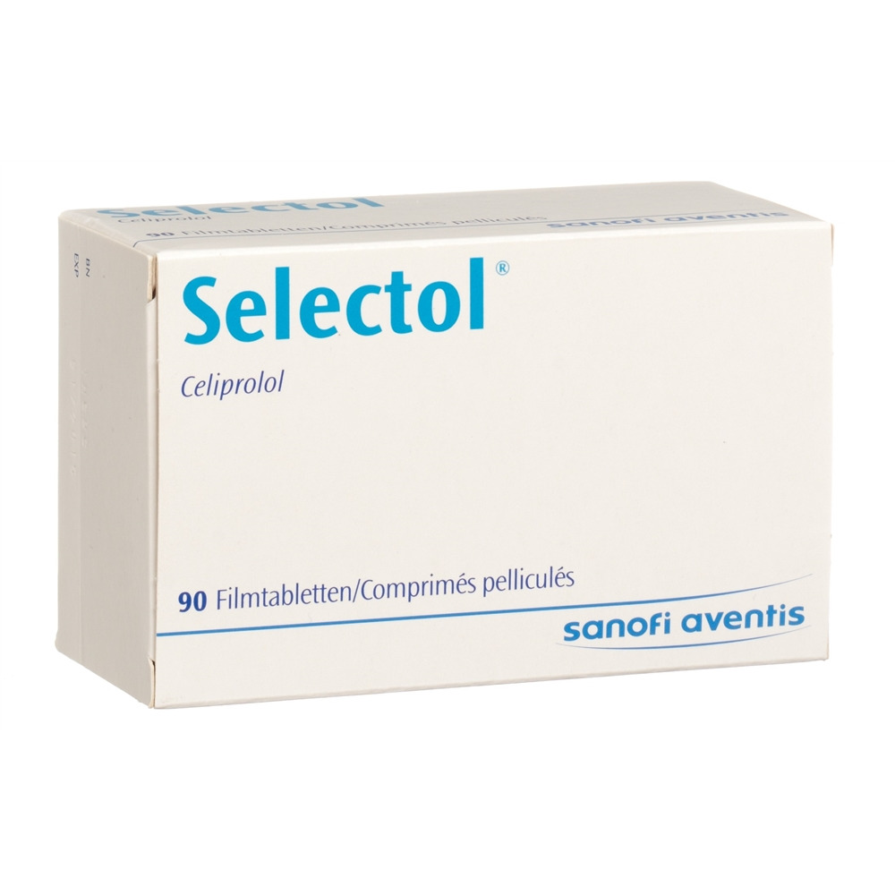 SELECTOL cpr pell 200 mg blist 90 pce, image principale