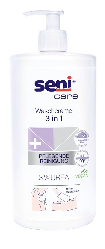 Seni Care crème lavante 3en1 3 %, image principale