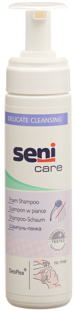 Seni Care shampooing mousse
