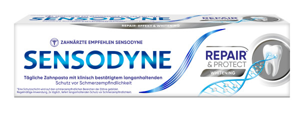 SENSODYNE Repair & Protect Whitening dentifrice, image principale