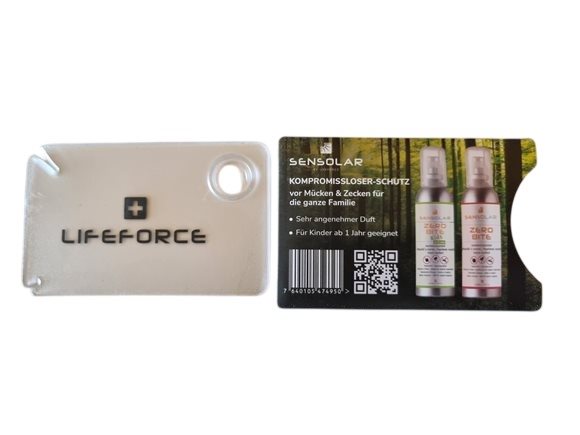 SENSOLAR carte tique