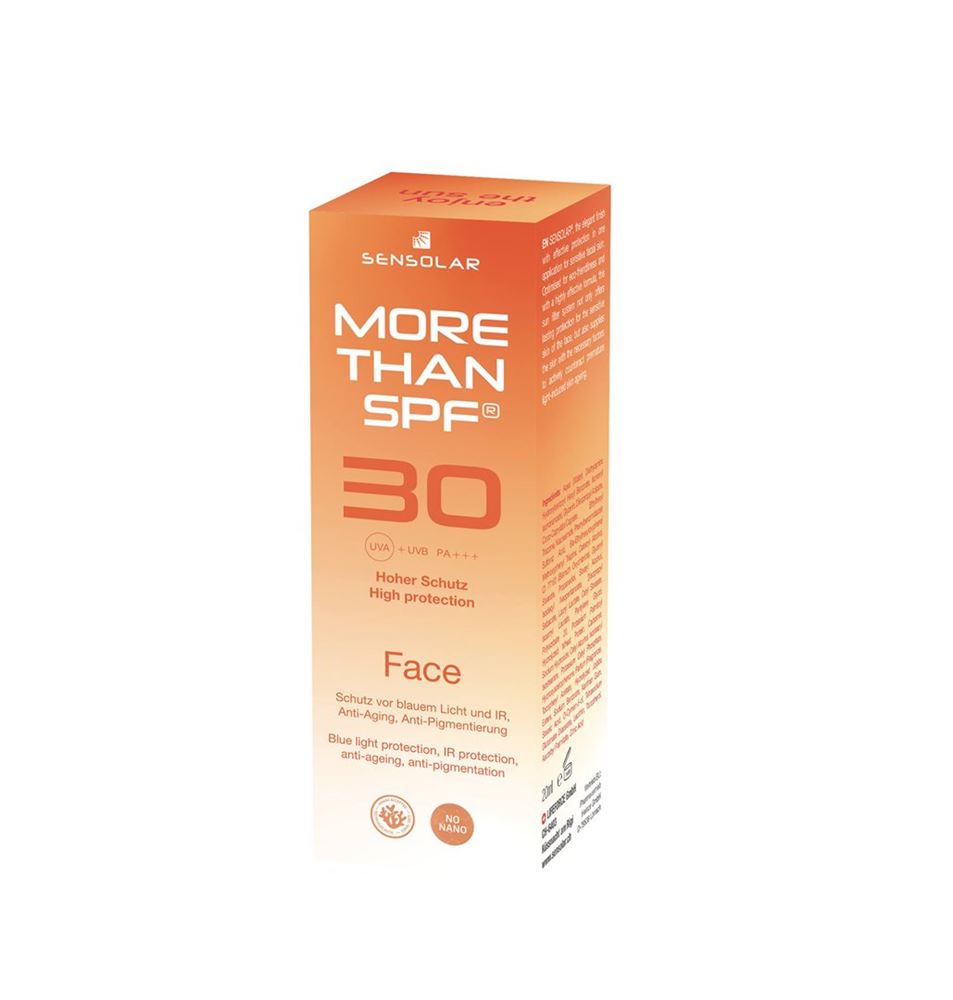 SENSOLAR more than Face Creme mit Anti-Aging