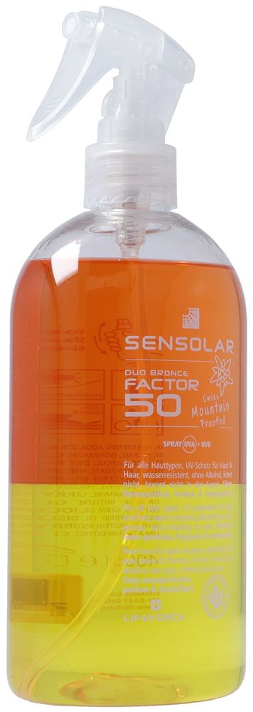 SENSOLAR Sonnenspray, Hauptbild