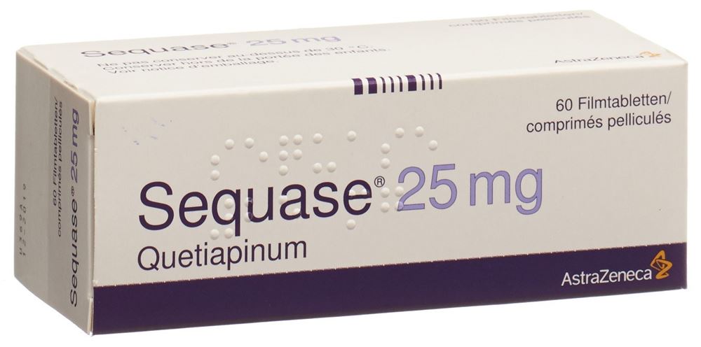 SEQUASE Filmtabl 25 mg Blist 60 Stk, Hauptbild