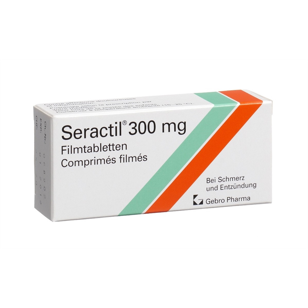 SERACTIL Filmtabl 300 mg Blist 30 Stk, Hauptbild