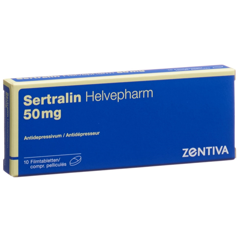 SERTRALINE Helvepharm 50 mg, Hauptbild