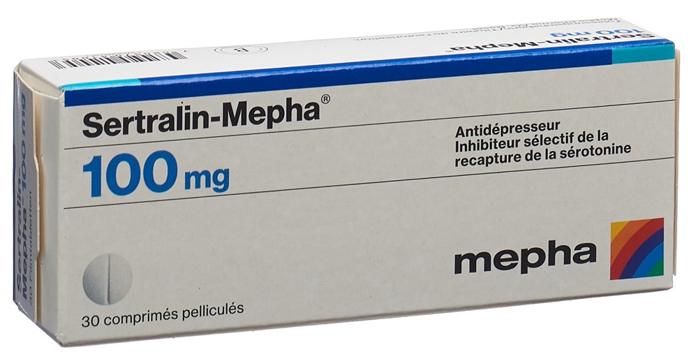 SERTRALINE Mepha 100 mg, image 2 sur 2