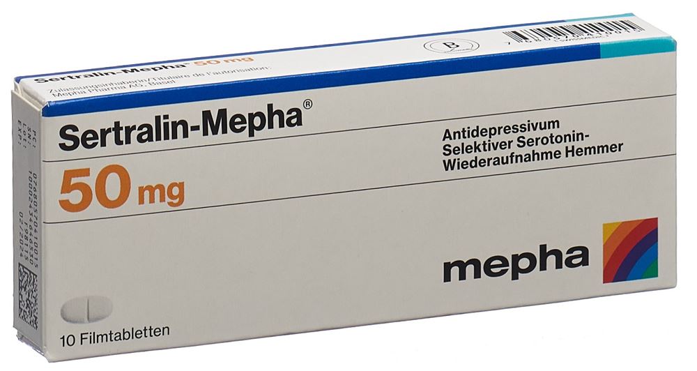 SERTRALINE Mepha 50 mg