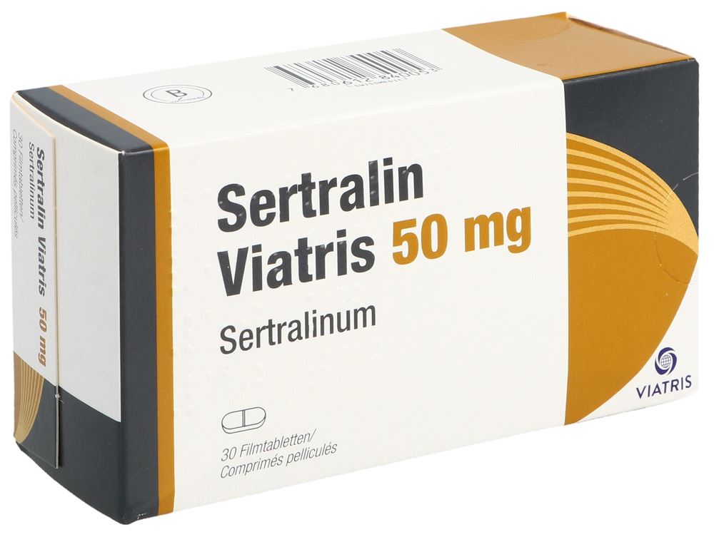 SERTRALINE Viatris 50 mg, image principale