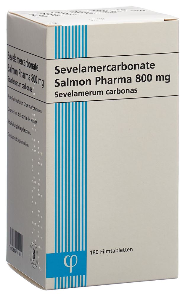SEVELAMERCARBONATE Salmon Pharma 800 mg, image principale