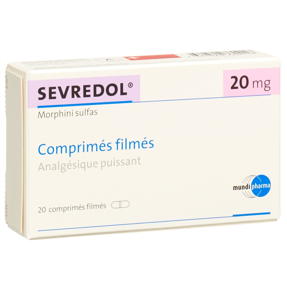 Sevredol Filmtabl 20 mg Blist 20 Stk, Bild 2 von 2