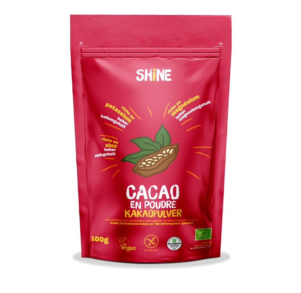 SHINE Cacao cru en poudre