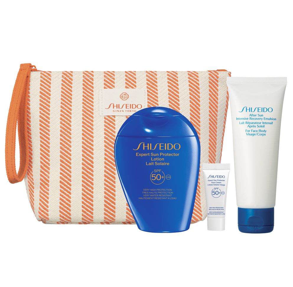 SHISEIDO Sun Protection Pouch Set