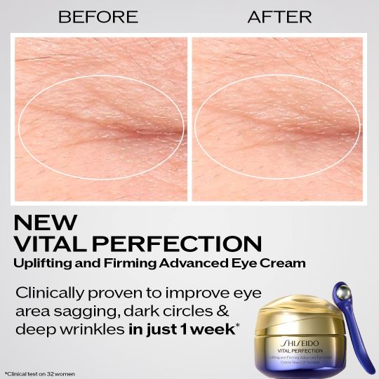 SHISEIDO Vital Perfection Advanced Eye Cream, image 5 sur 5