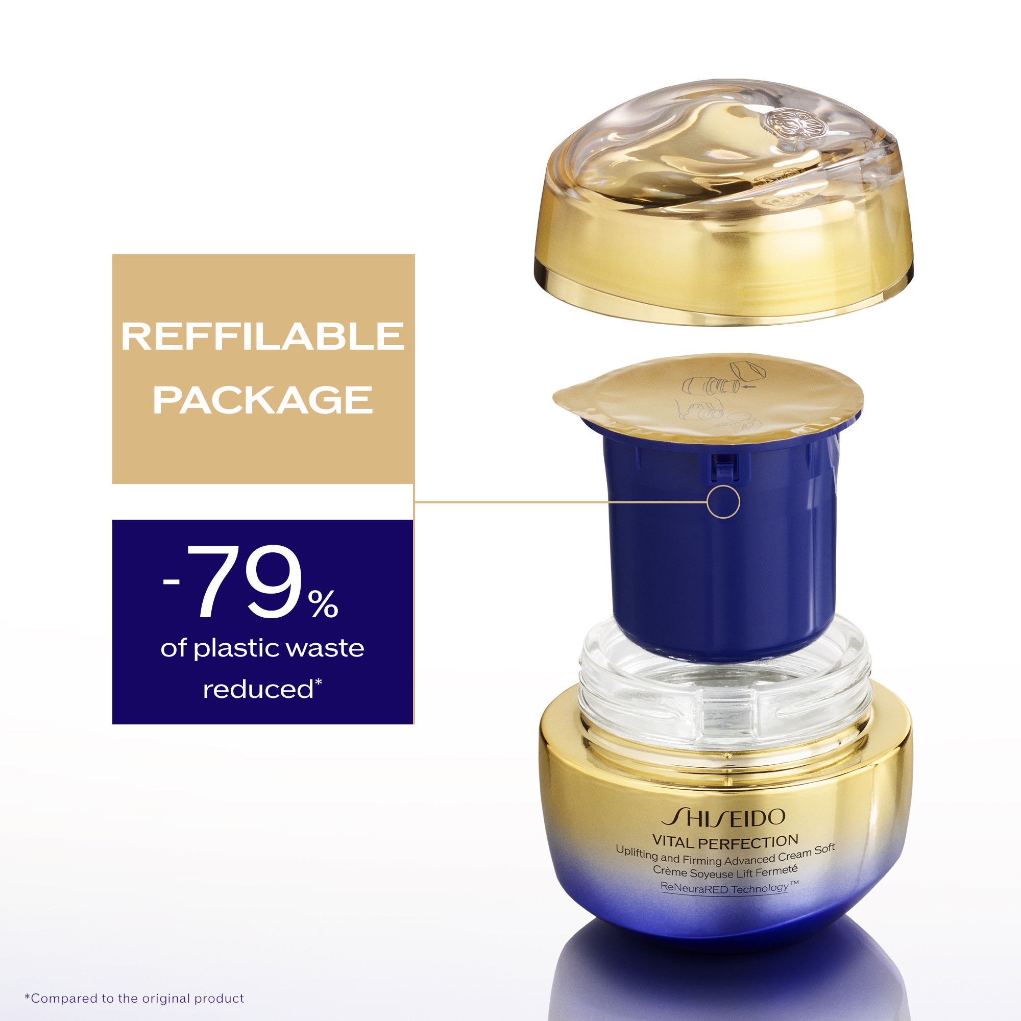 SHISEIDO Vital Perfection Uplifting and Firming Advanced Cream, Bild 4 von 4