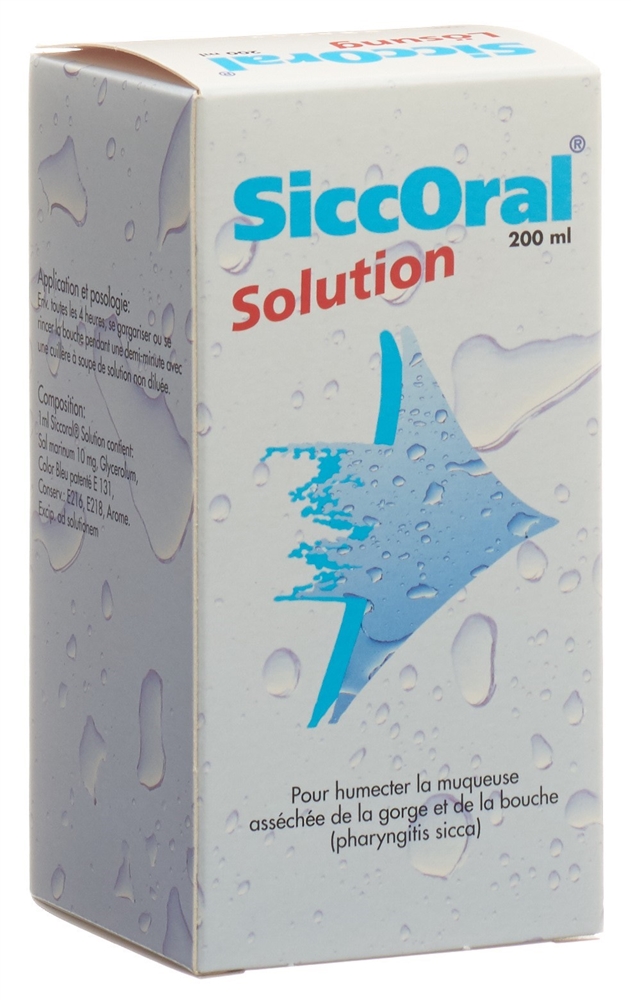 SICCORAL sol 200 ml, image 2 sur 2