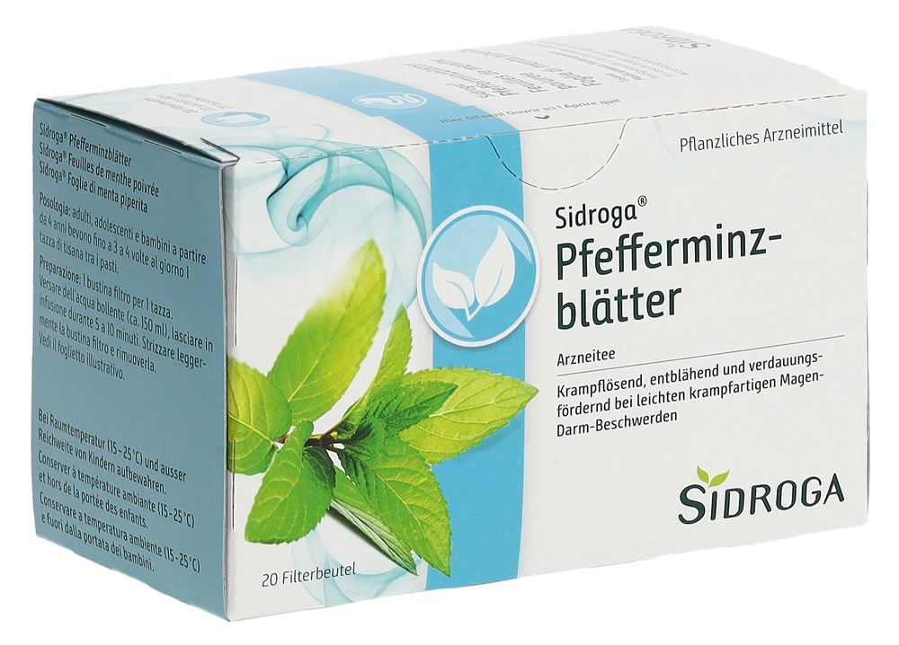 Sidroga Pfefferminzblätter