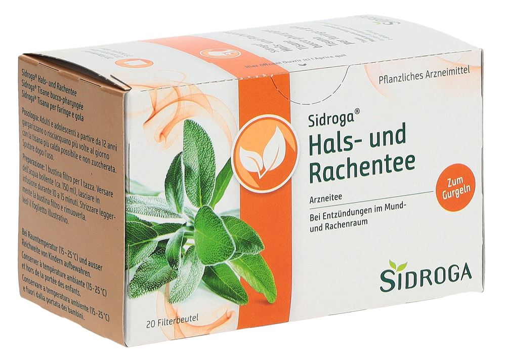 Sidroga tisane bucco-pharyngée, image principale
