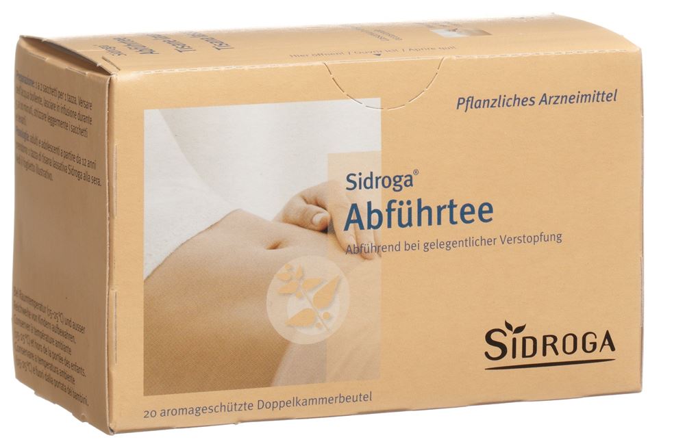 Sidroga tisane laxative, image principale
