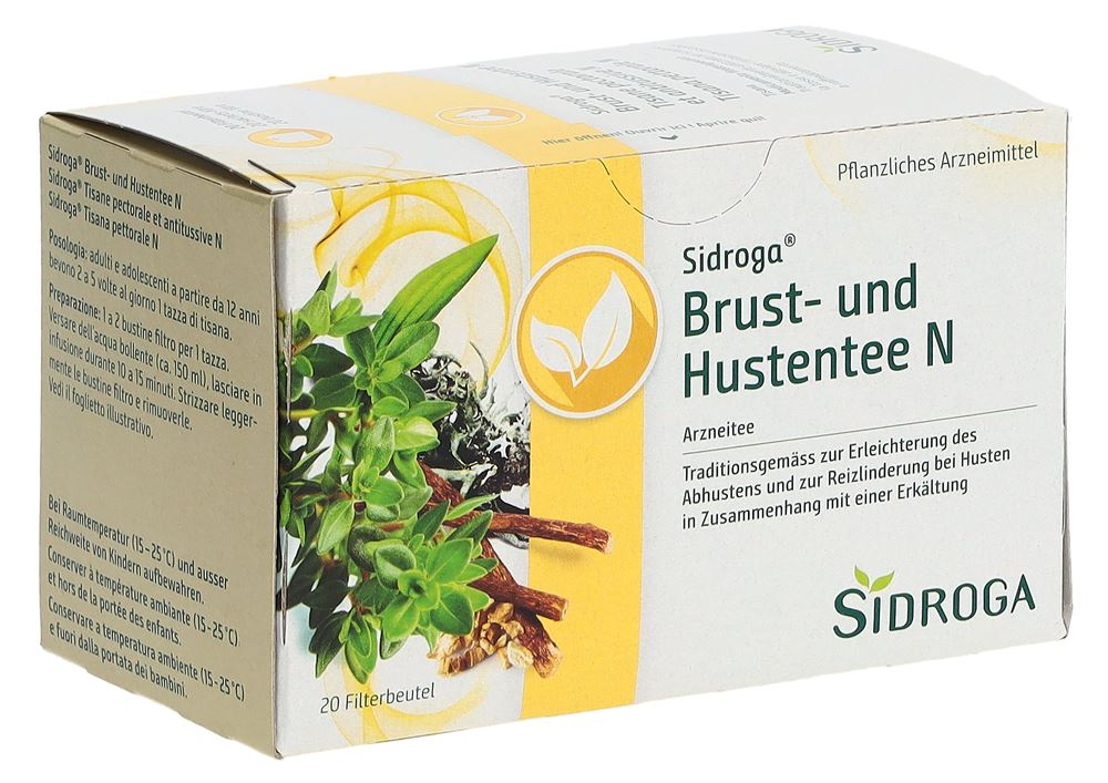Sidroga tisane pectorale et antitussive N
