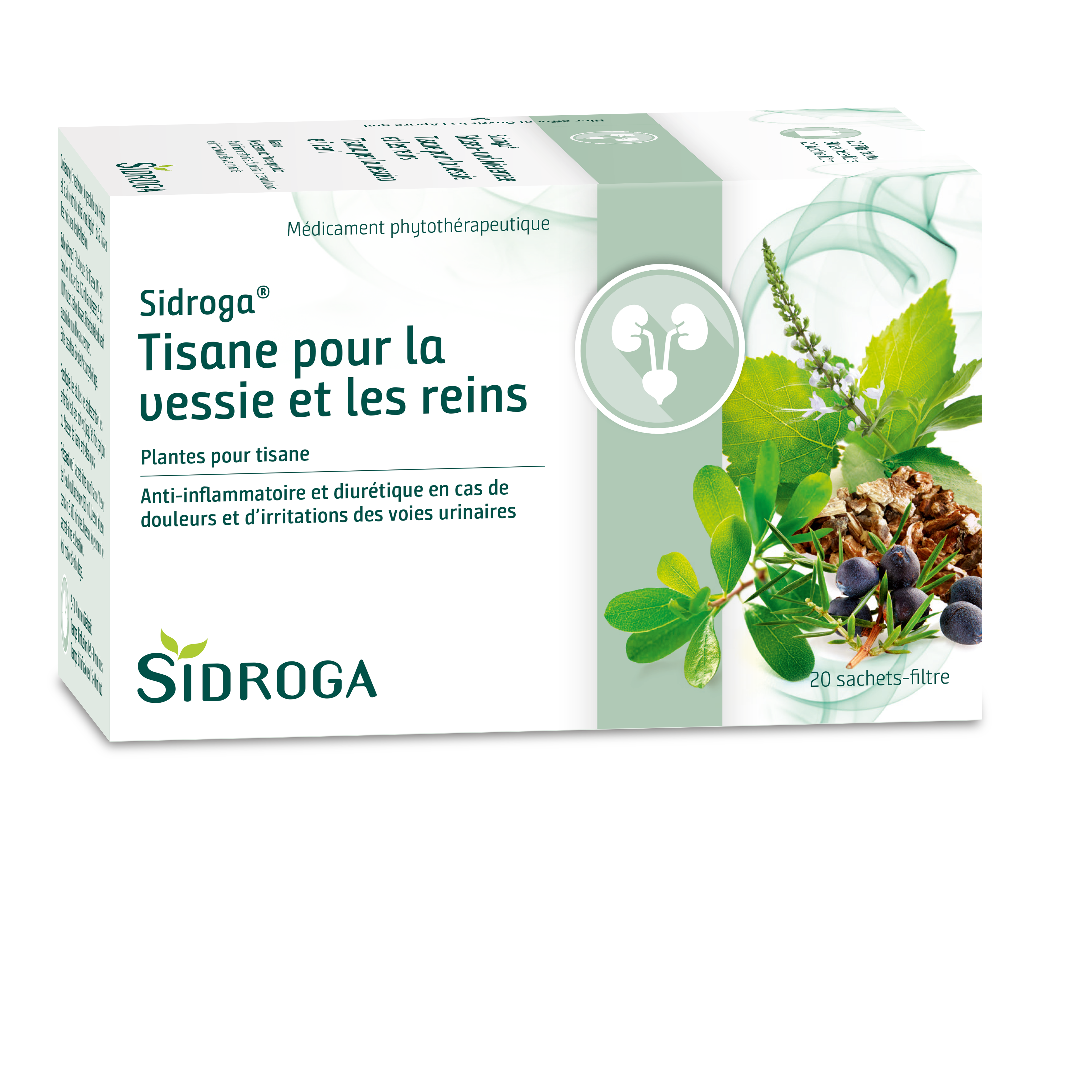 Sidroga tisane pour la vessie et les reins, image 2 sur 3