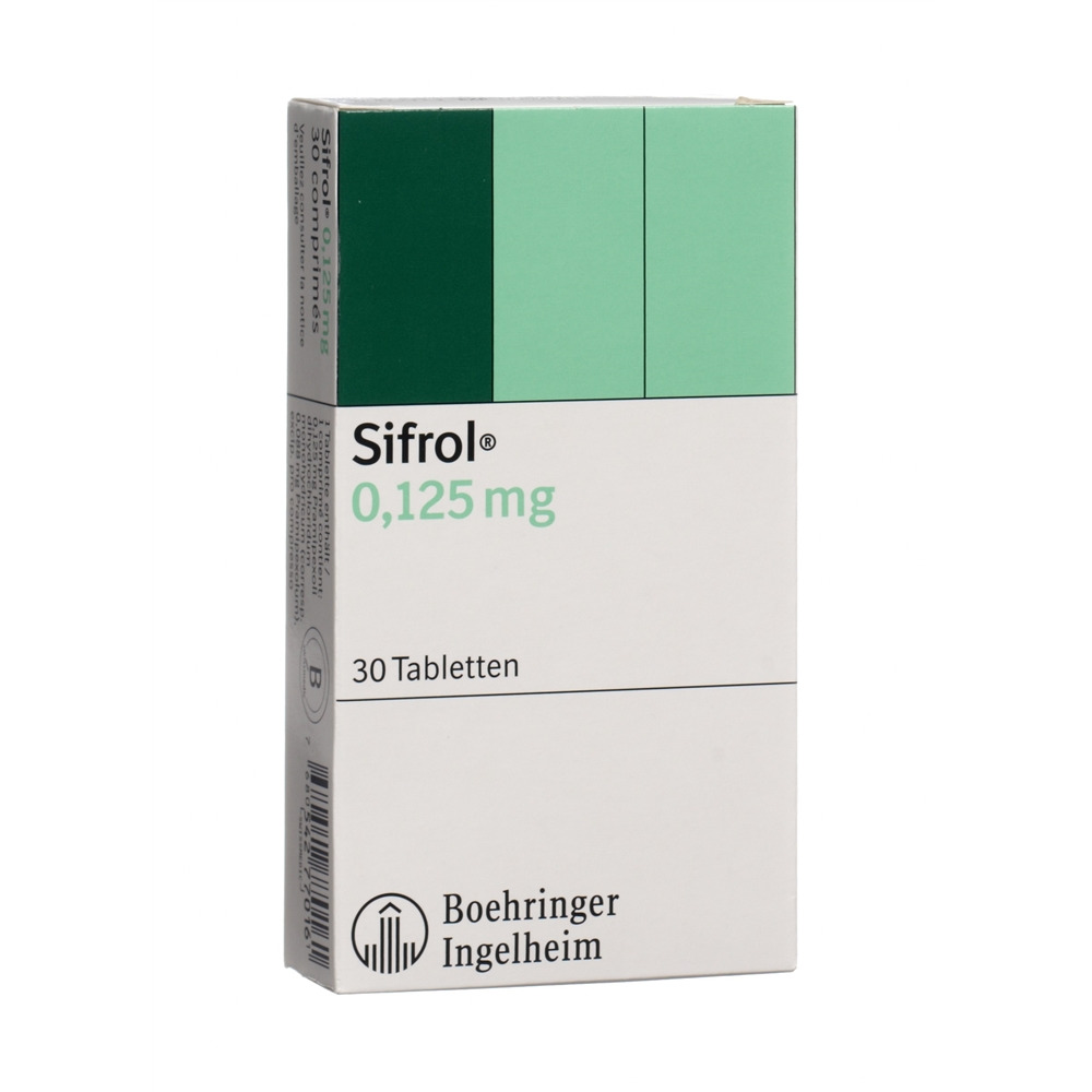 SIFROL Tabl 0.125 mg Blist 30 Stk, Hauptbild