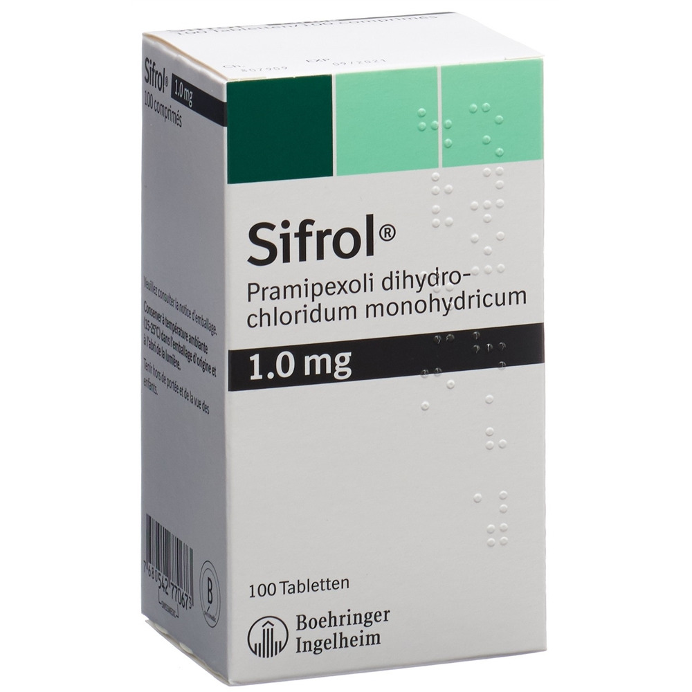 SIFROL Tabl 1 mg Blist 100 Stk, Hauptbild