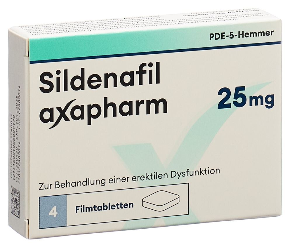 SILDENAFIL axapharm 25 mg, image principale