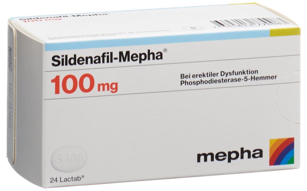 SILDENAFIL Mepha 100 mg, image principale