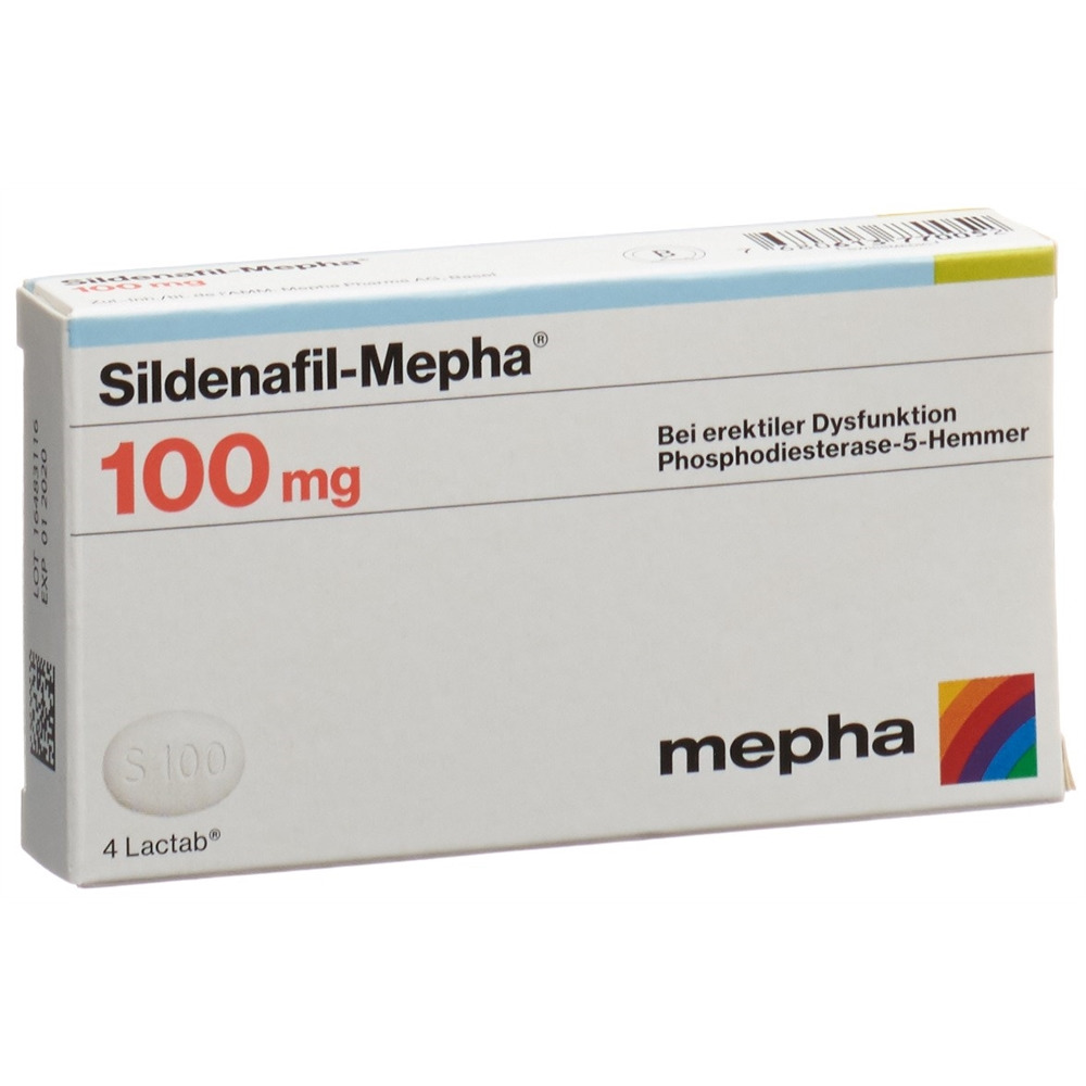 SILDENAFIL Mepha 100 mg, image principale