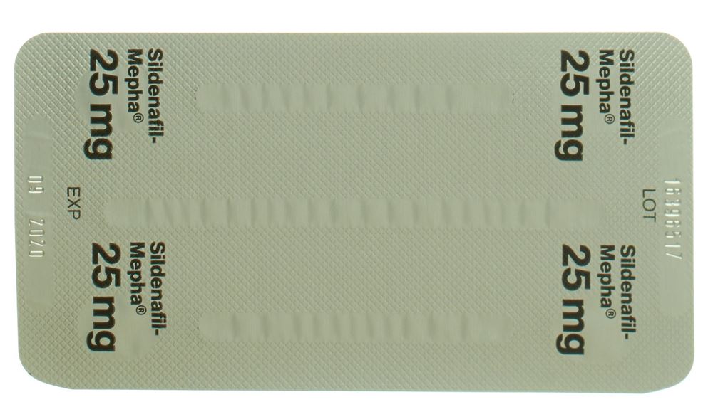 SILDENAFIL Mepha 25 mg, Bild 2 von 2