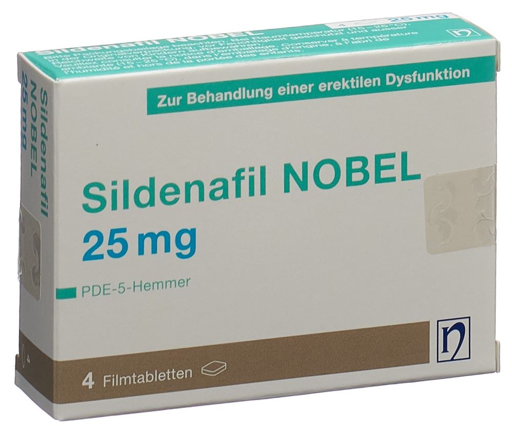 SILDENAFIL NOBEL 25 mg, Hauptbild