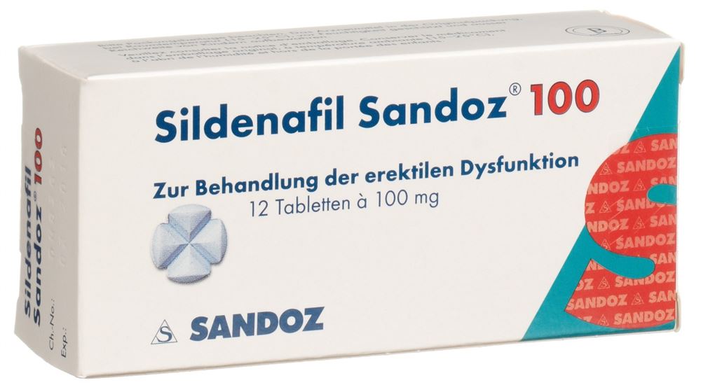 SILDENAFIL Sandoz 100 mg, image principale