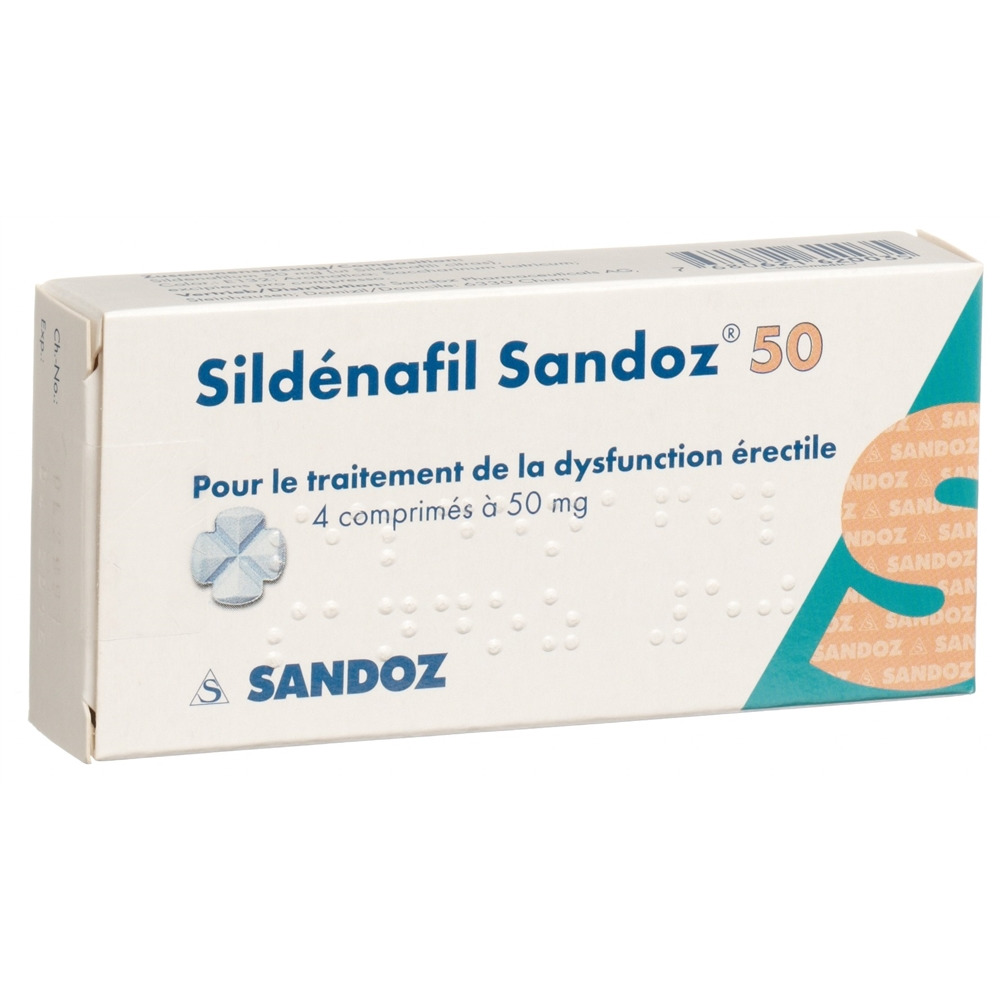 SILDENAFIL Sandoz 50 mg, image 2 sur 2