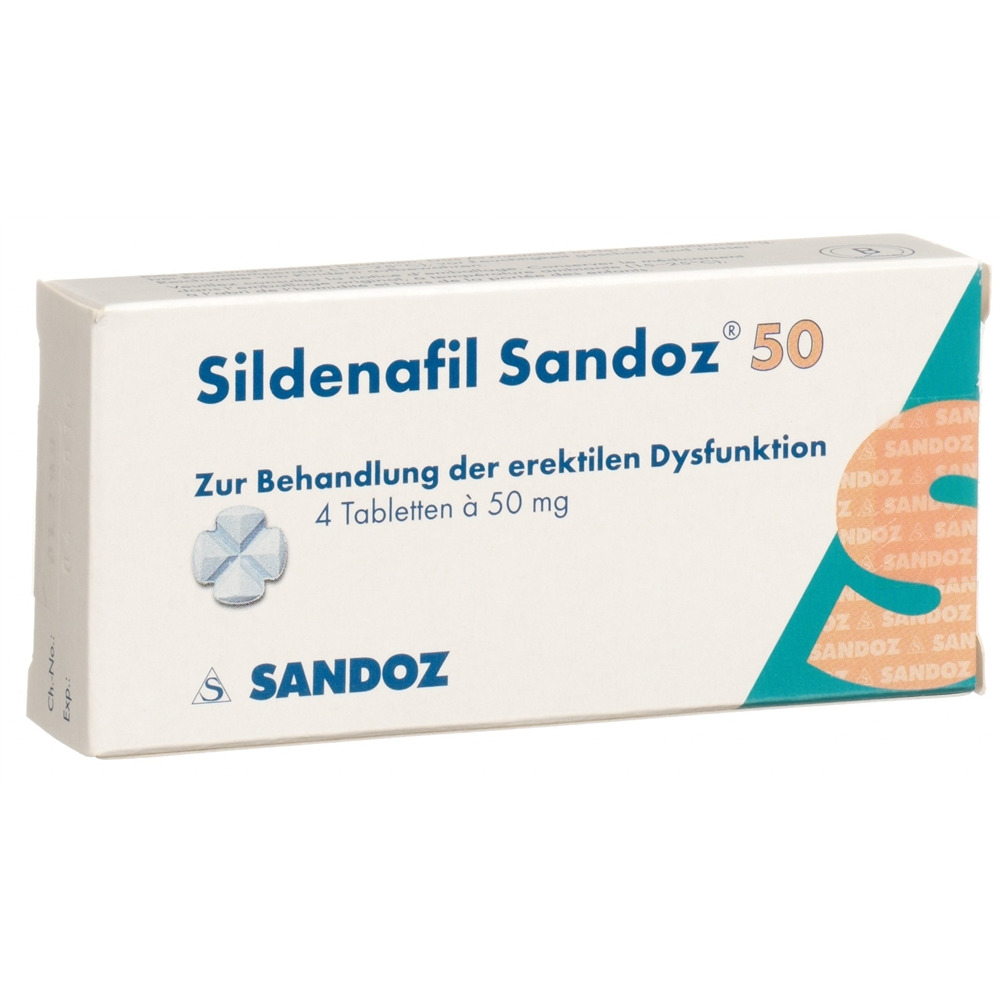 SILDENAFIL Sandoz 50 mg, image principale