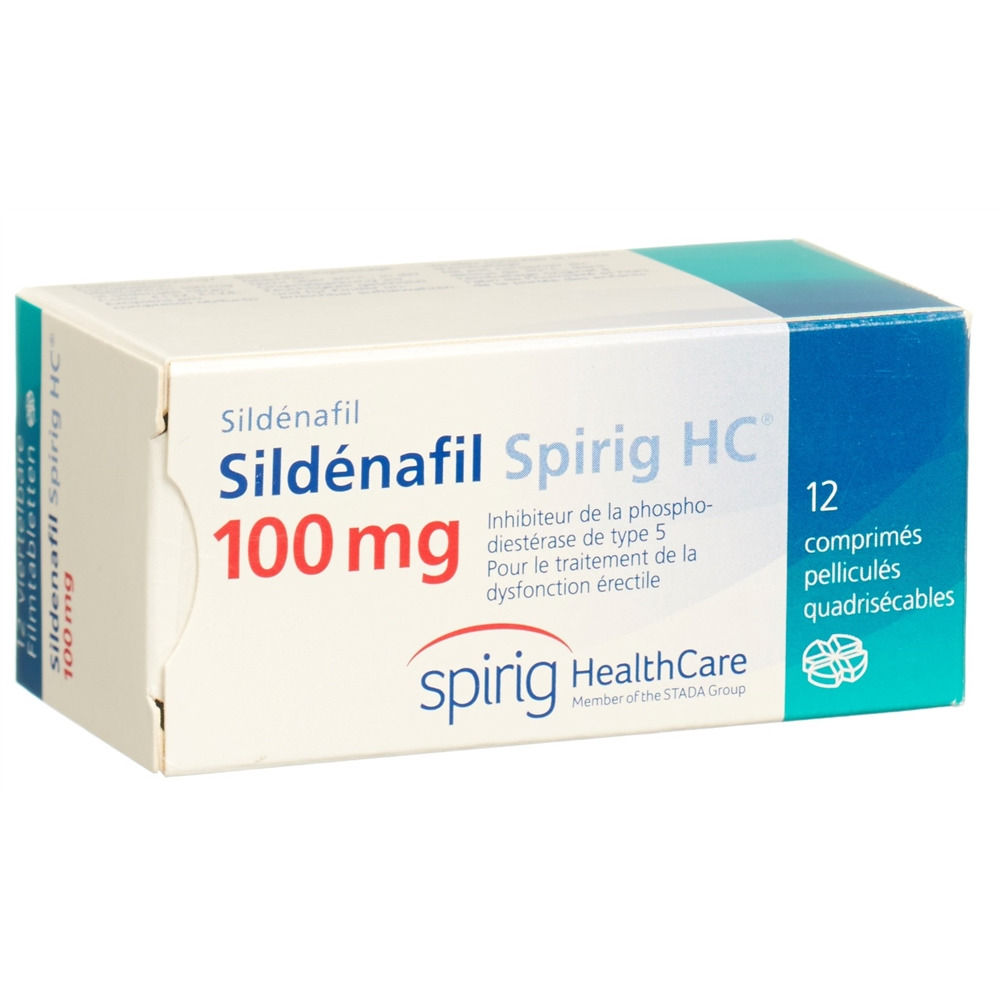 SILDENAFIL Spirig HC 100 mg, image 2 sur 2