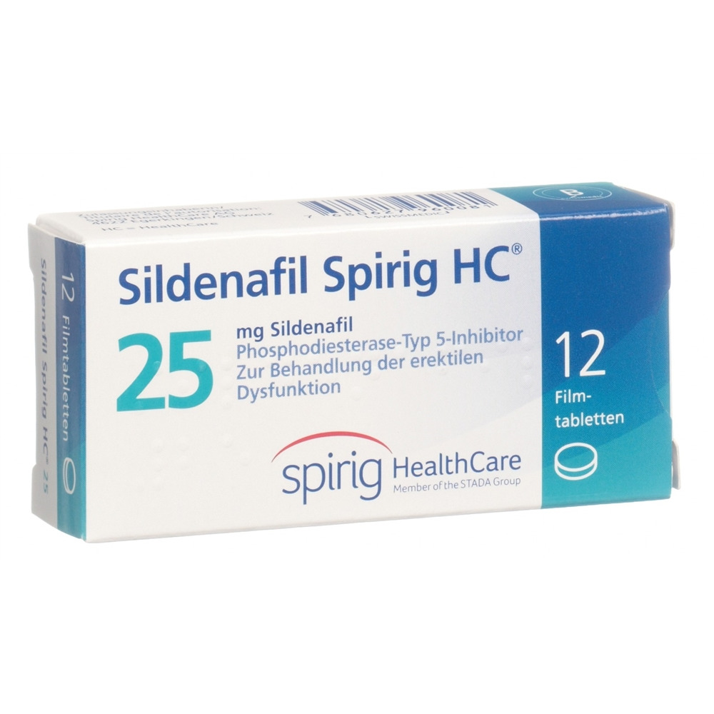 Sildenafil Spirig HC Spirig HC 25 mg, image principale