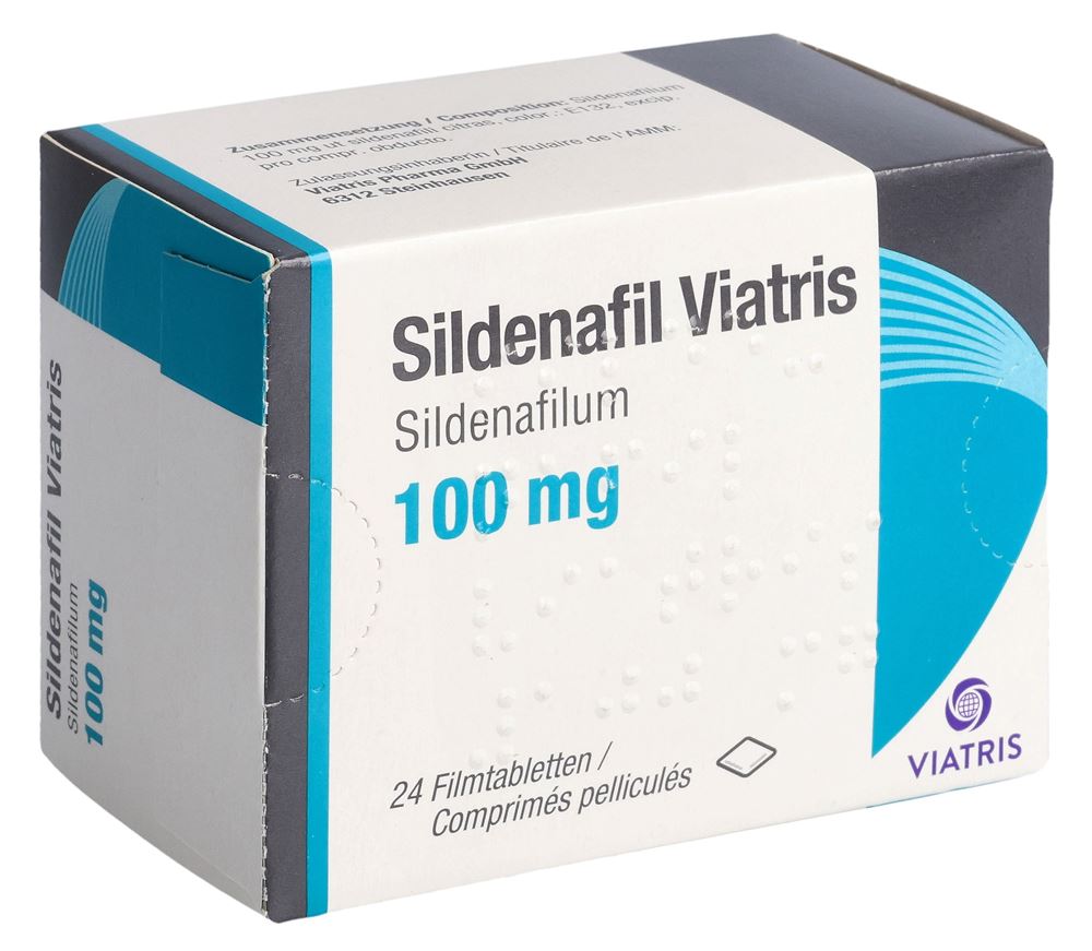SILDENAFIL Viatris 100 mg, image principale