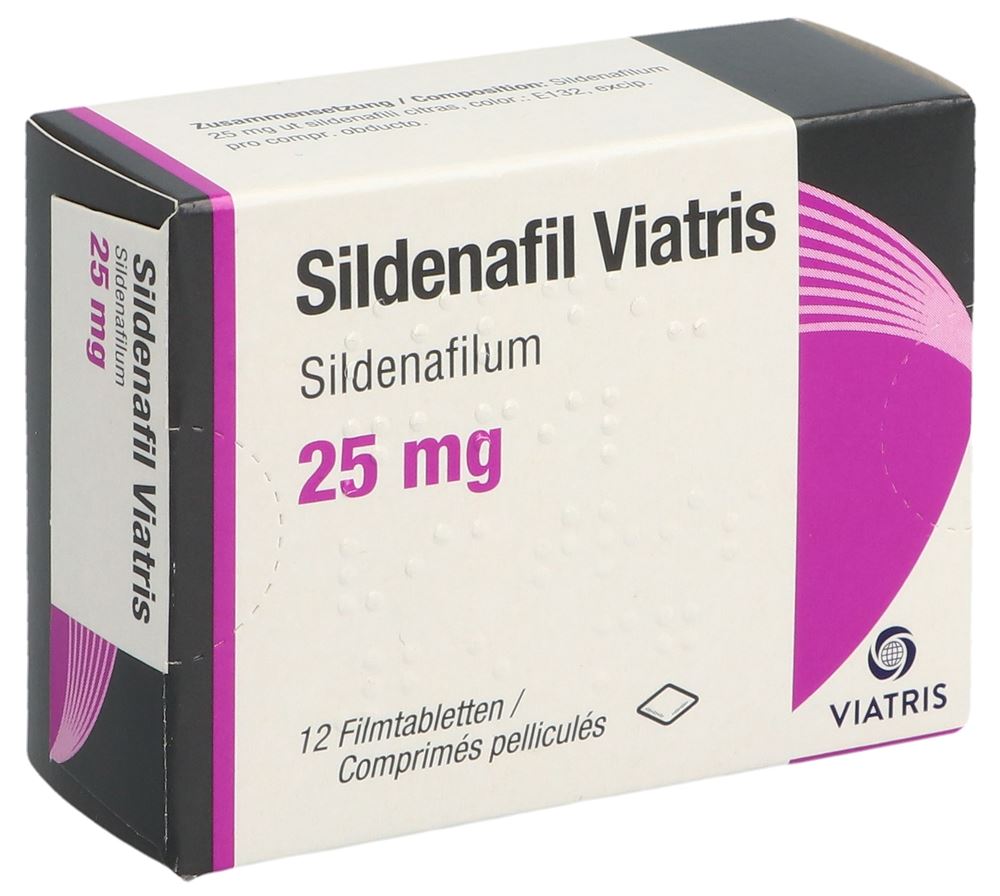SILDENAFIL Viatris 25 mg, image principale