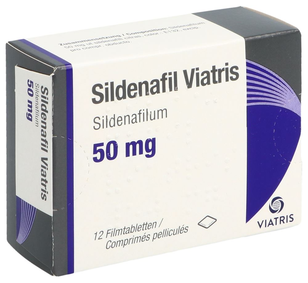 SILDENAFIL Viatris 50 mg, Hauptbild